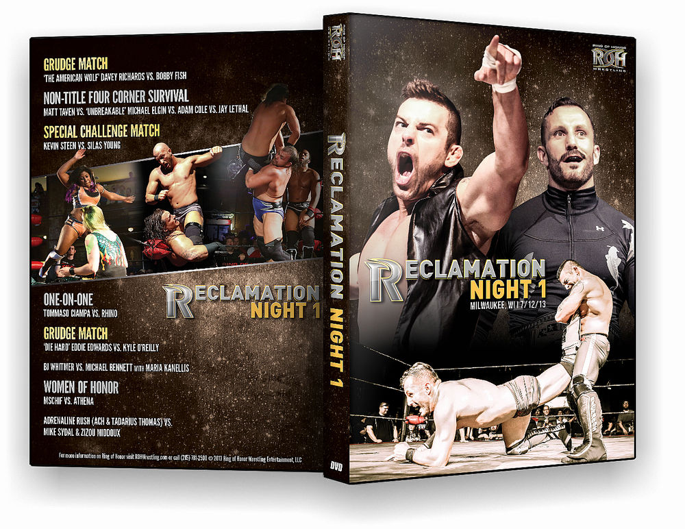 ROH - Reclamation Night 1 2013 Event DVD