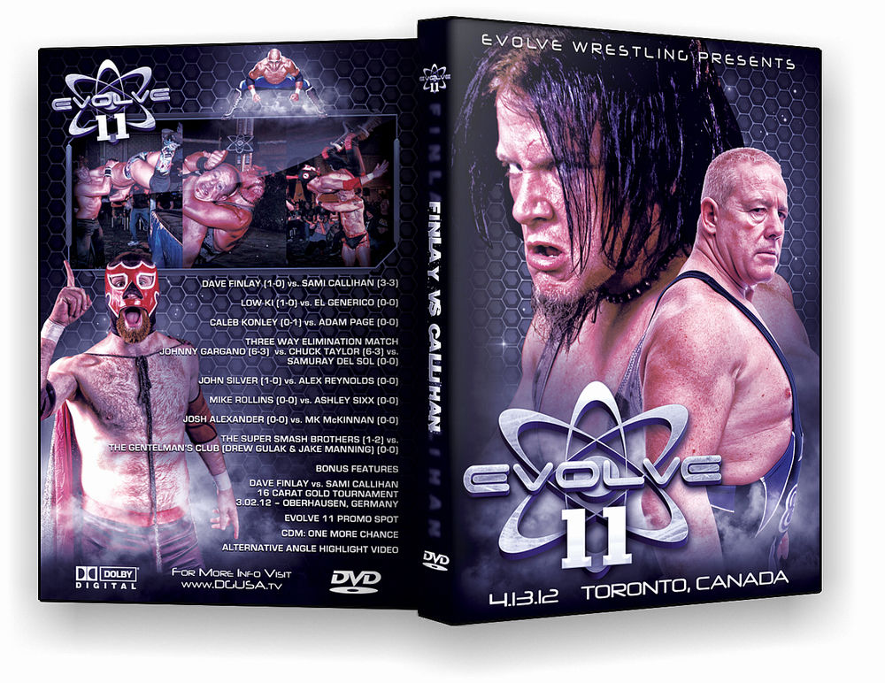 Evolve Wrestling - Volume 11 "Finlay vs. Callihan" Event DVD