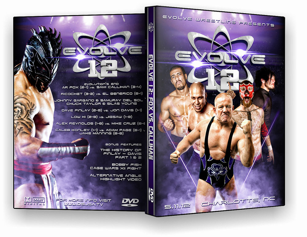 Evolve Wrestling - Volume 12 "Fox vs. Callihan" Event DVD