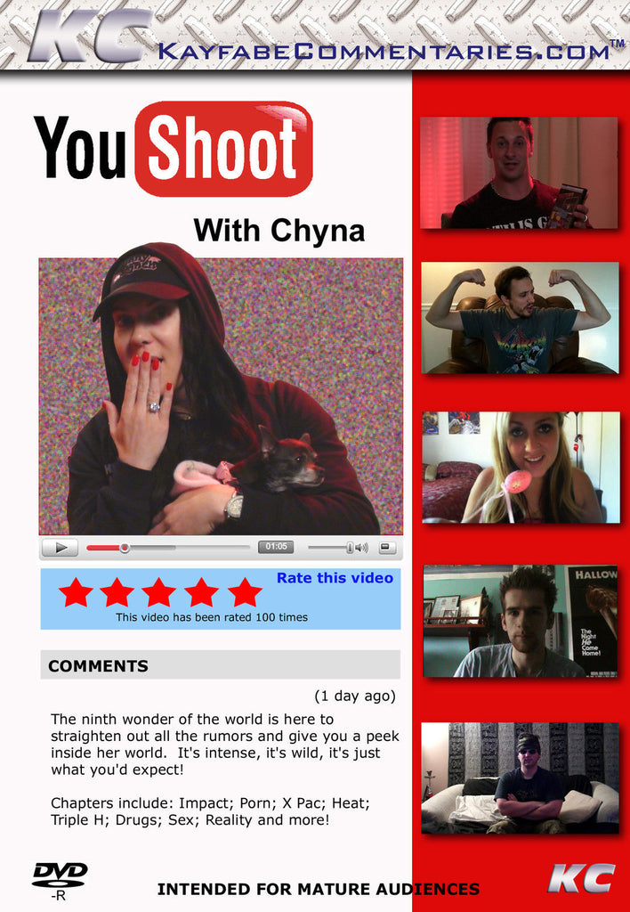 708px x 1024px - YouShoot : Chyna DVD â€“ WrestlingStore.co.uk