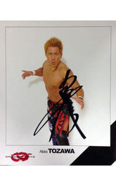 Signed Dragon Gate Akira Tozawa 8x10 Picture