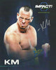 TNA / GFW Impact Wrestling Hand Signed KM 8x10 Photo