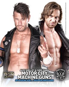 ROH - Motor City Machine Guns 2016 UK Tour 8x10