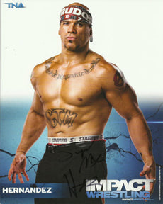 Signed Impact Wrestling - Hernandez - 8x10 - P127