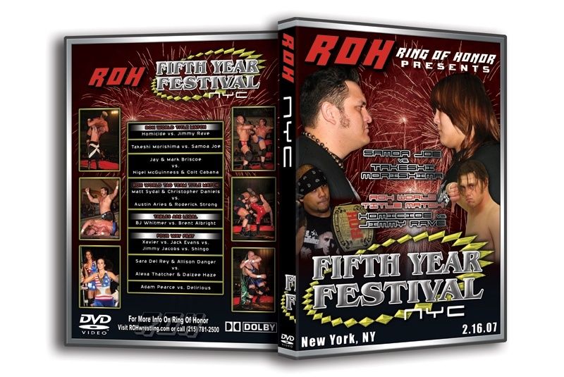 ROH - Fifth Year Festival: NYC 2007 Event DVD (Pre-Owned)