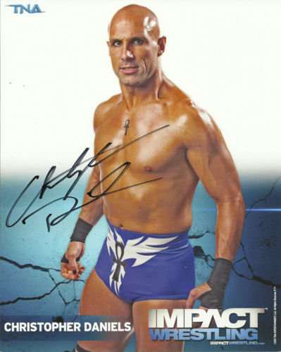 Signed Impact Wrestling - Christopher Daniels - 8x10 - P71