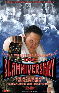 TNA - Slammiversary 2008 38"x24" PPV Poster