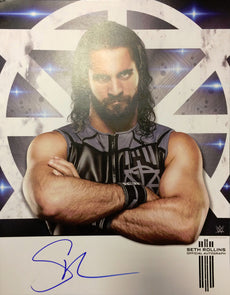 WWE - Seth Rollins Hand Signed 11" x 14" Photo / Poster