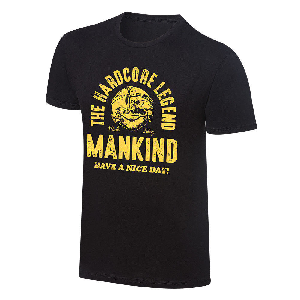 WWE - Mankind "The Hardcore Legend" Vintage T-Shirt
