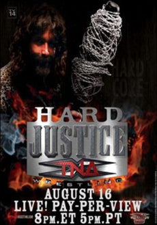 TNA - Hard Jusice 2009 38"x24" PPV Poster