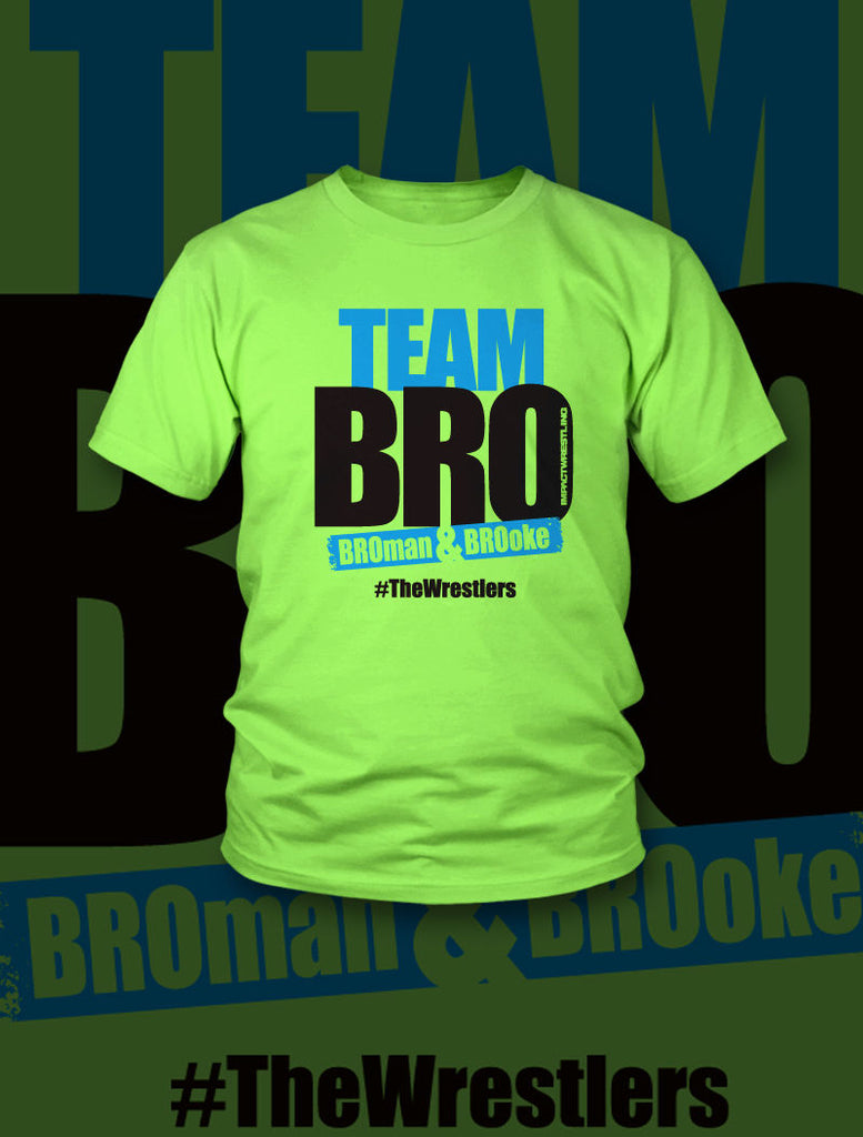 TNA - Team Bro (Robbie & Brooke) T-Shirt #thewrestlers