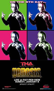 TNA - Genesis 2012 38"x24" PPV Poster
