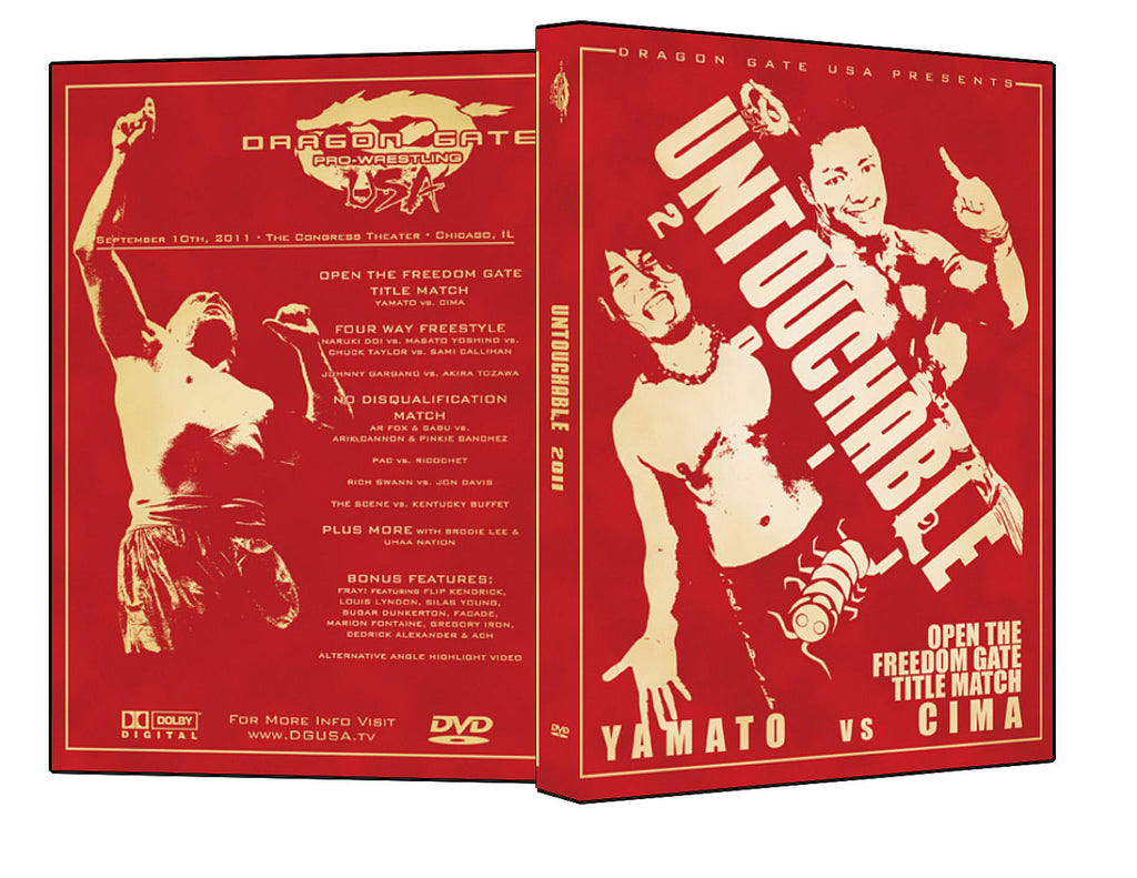 DGUSA - Untouchable 2011 DVD
