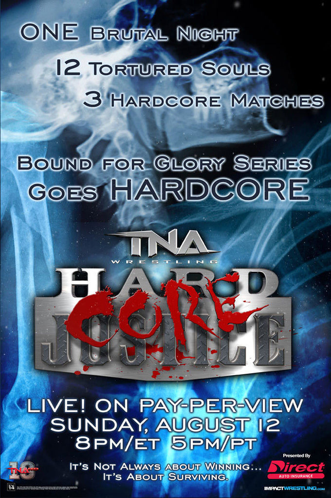 TNA - Hardcore Justice 2012 38"x24" PPV Poster