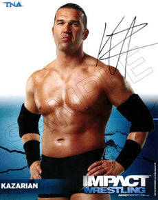 Signed Impact Wrestling - Kazarian - 8x10 - P28D