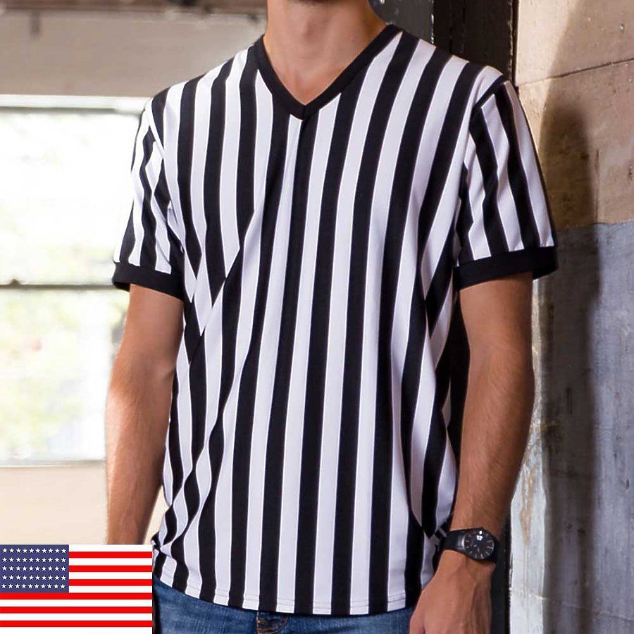 Referee Tee Professional Wrestling Referee T-Shirt – WrestlingStore.co.uk