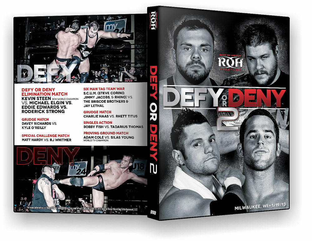 ROH - Defy or Deny 2 2013 Event DVD