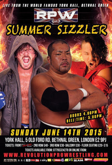 RPW - Summer Sizzler 2015 A3 Poster