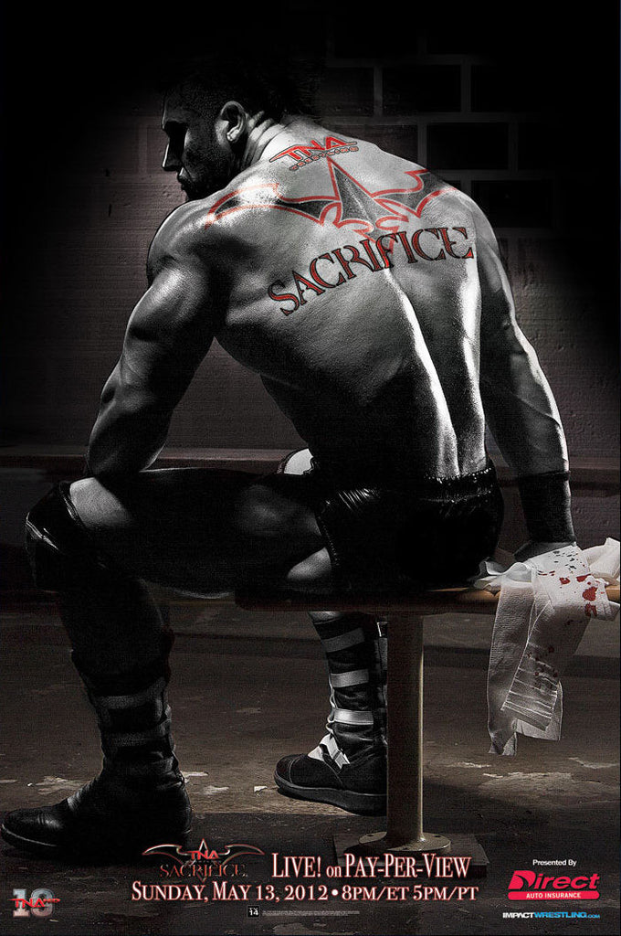 TNA - Sacrifice 2012 38"x24" PPV Poster