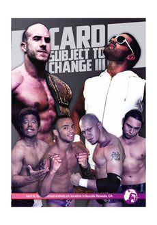 PWG - Card Subject To Change III 2011 Event DVD