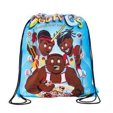 WWE - The New Day Booty-O's 18" x 15" Drawstring Bag