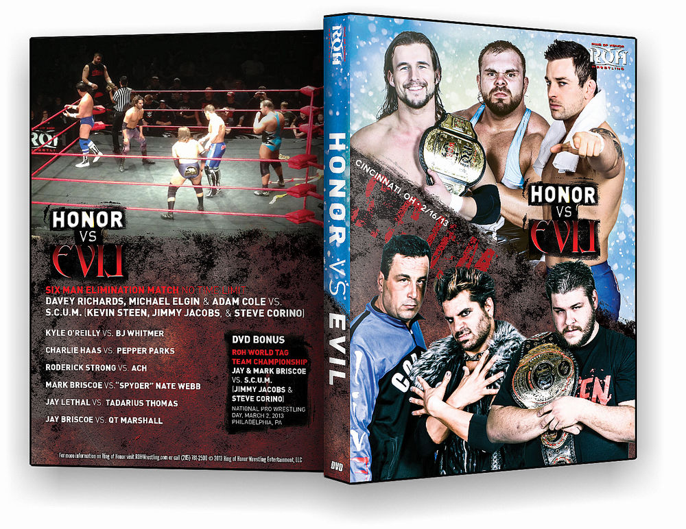 ROH - Honor vs Evil 2013 Event DVD