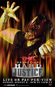 TNA - Hard Justice 2010 38"x24" PPV Poster