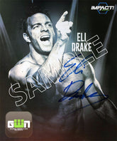 TNA - Impact 2018 Hand Signed Eli Drake 8x10