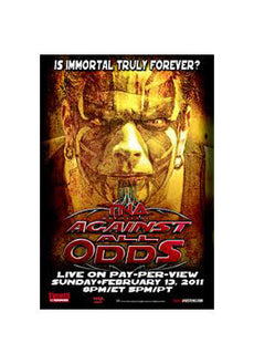 TNA - Against All Odds 2011 38"x24" PPV Poster