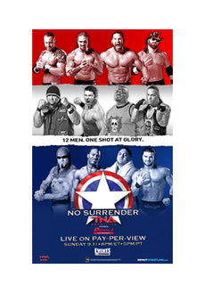 TNA - No Surrender 2011 38"x24" PPV Poster