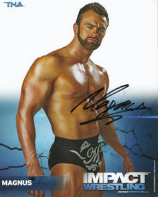 Signed Impact Wrestling - Magnus - 8x10 - P31