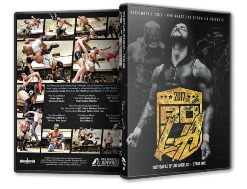 PWG - Battle of Los Angeles 2017 - Stage 1 Event Blu-Ray