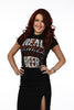 TNA - "Real Women Drink Beer" James Storm Ladies T-Shirt