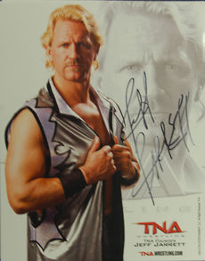 TNA Jeff Jarrett SIGNED 8x10