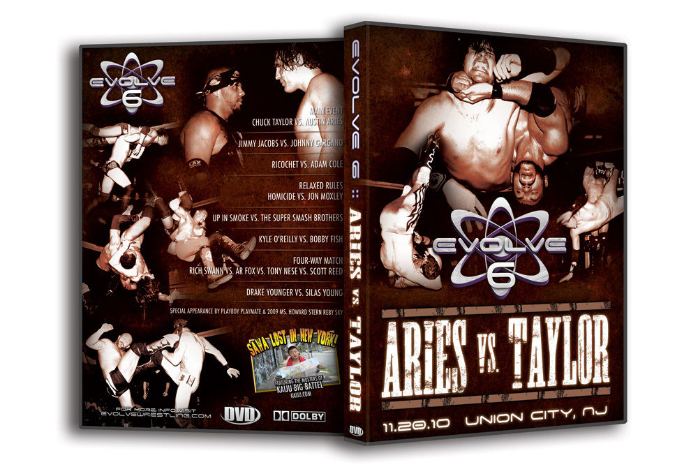 Evolve Wrestling - Volume 6 "Aries vs. Taylor" Event DVD