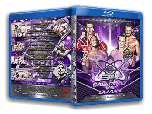 Evolve Wrestling - Volume 34 Event Blu Ray
