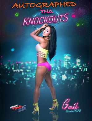 TNA - Signed 18x24" Calendar Cover Poster - Gail Kim