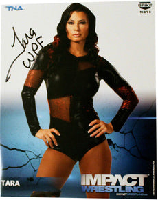 Signed Impact Wrestling - Tara - 8x10 - P239