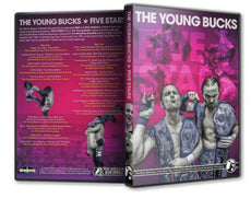 PWG - The Young Bucks - Five Stars DVD ( Pre-Owned )