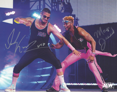 AEW - Private Party Signed 8x10 Photo *inc Hologram*