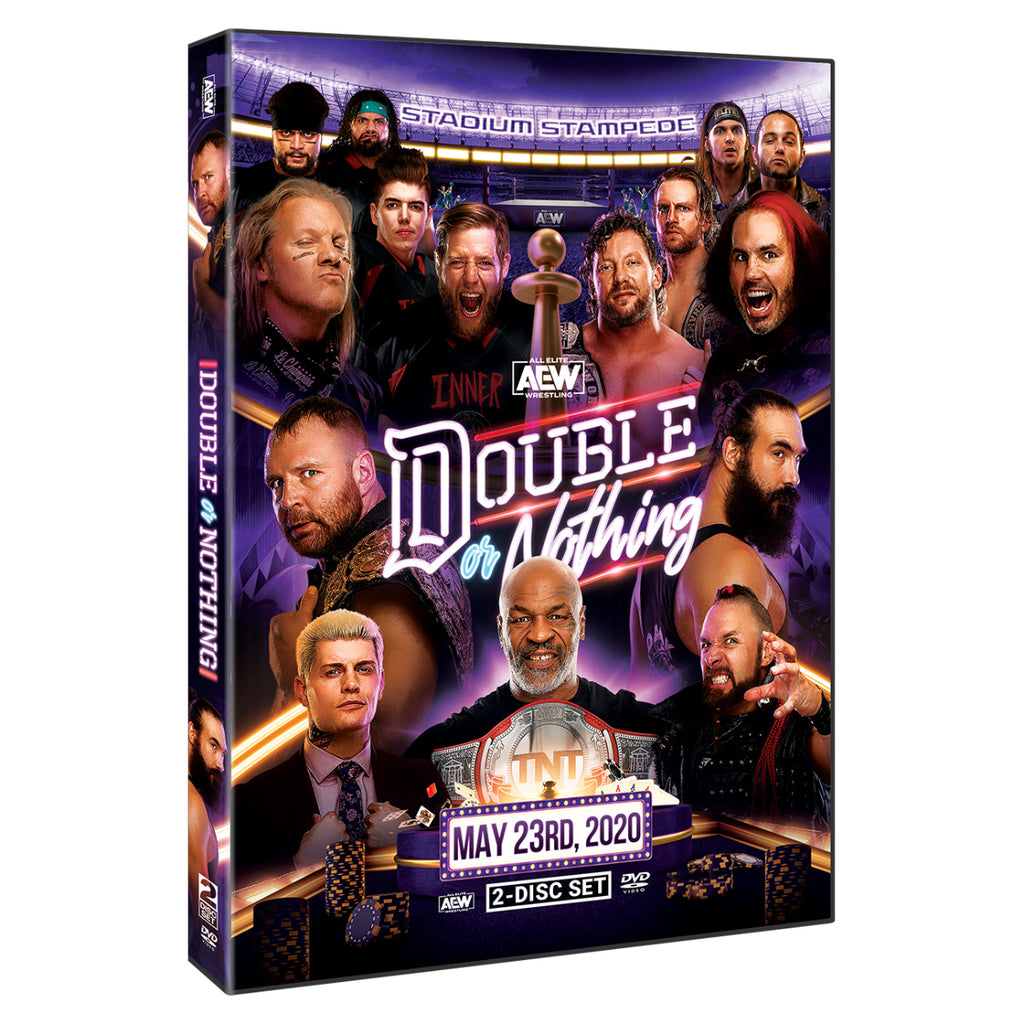 AEW - Double Or Nothing 2020 Event 2 Disc DVD Set