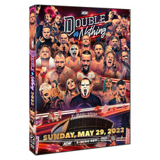 AEW - Double Or Nothing 2022 Event 2 Disc DVD Set