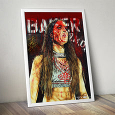 AEW x Dorsey 36"x24" Signed Poster : Britt Baker * Hand Signed *