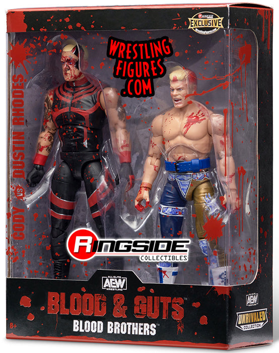 AEW : Blood Brothers (Cody & Dustin Rhodes) - 2-Pack Ringside Exclusiv ...