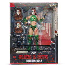 AEW : Thunder Rosa "Lights Out" Blood & Guts Ringside Exclusive Figure Set