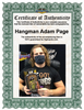 AEW : Unrivaled Series 2 : "Hangman" Adam Page Figure * Hand Signed *