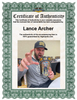 AEW : Unrivaled Series 7 : Lance Archer Figure * Hand Signed *