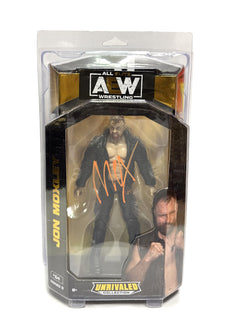 AEW : Unrivaled Series 8 : Jon Moxley Figure * Hand Signed *