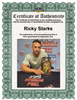 AEW : Unrivaled Series 9 : Ricky Starks Figure * Hand Signed *