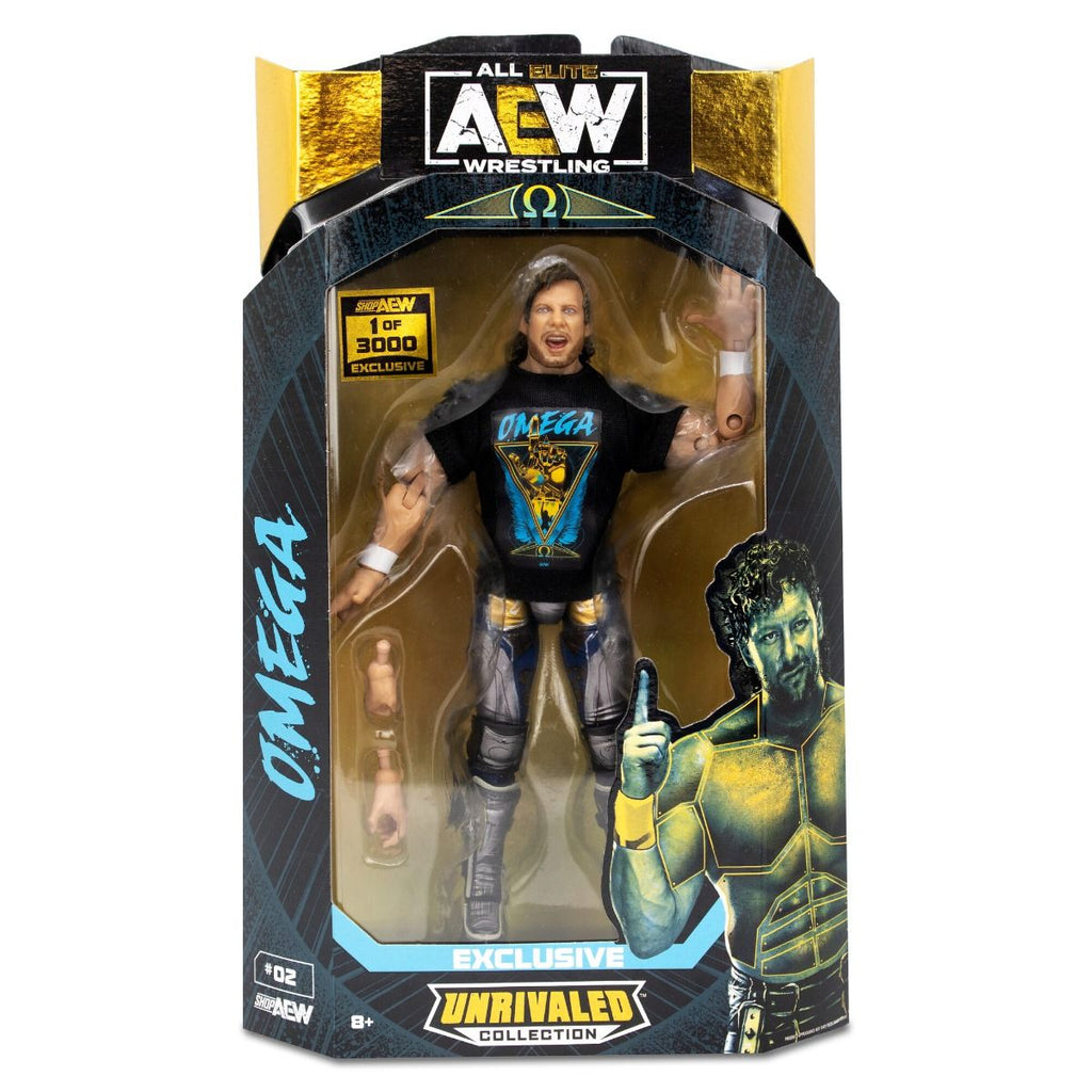AEW : ShopAEW Exclusive Kenny Omega Figure - 1 of 3000 Variant * Hand ...